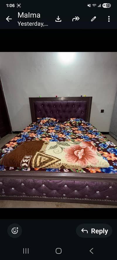 king size bed without mattress