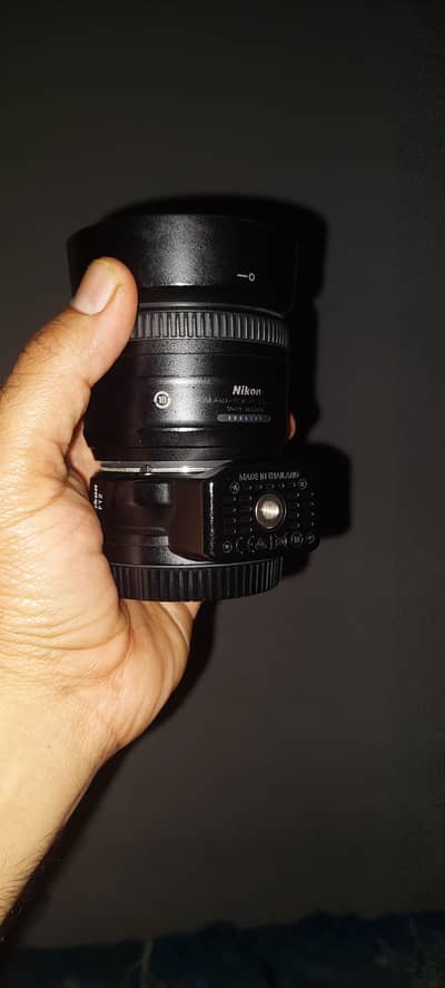 nikon dx 35mm 1.8G with FTZ adopter