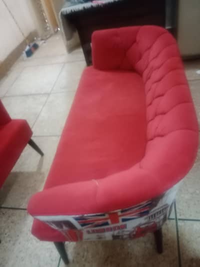 2 Sofa chair, Sofa seat, sofa table