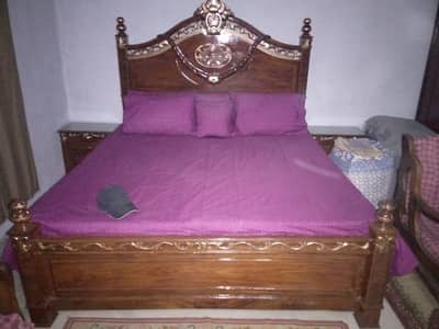 Chinioti wood Bed