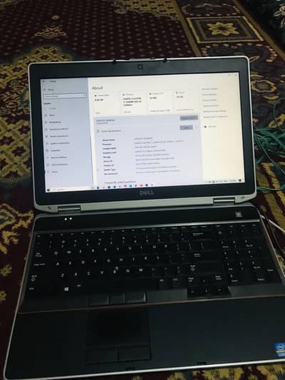 Laptop core i7 Dell