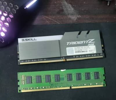 g. skill RGB ram and Kingston ram