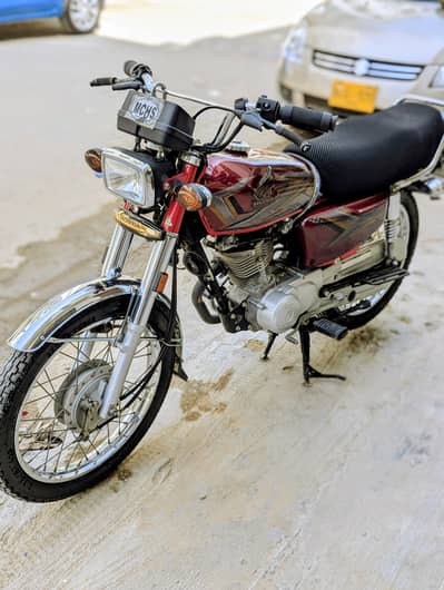 HONDA CG125 RED 2025 BRAND NEW