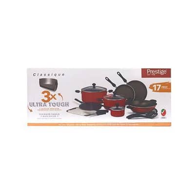 Prestige Classic Non Stick Cooking Set 17pc
