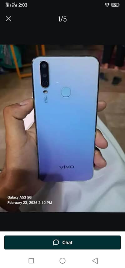 vivo y17 10/10 8/256 only phone non pta hai