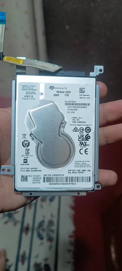 Seagate HDD 1TB SMR Brand New Location Muzaffarabad