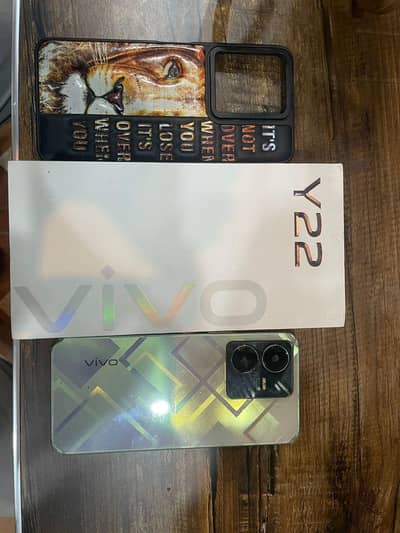vivo y 22 mobile 10 by 10 condition  no fault in very good condition