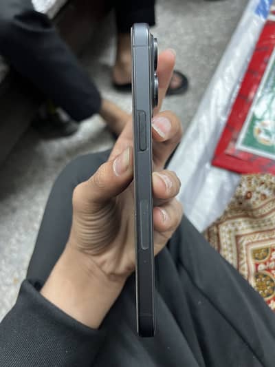 Iphone 15 pro max 256 black titanium