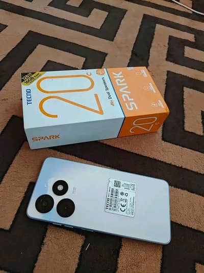 03237004371 TECNO SPARK 20C 8GB 128GB 5000mh 200 Volume stereo speaker