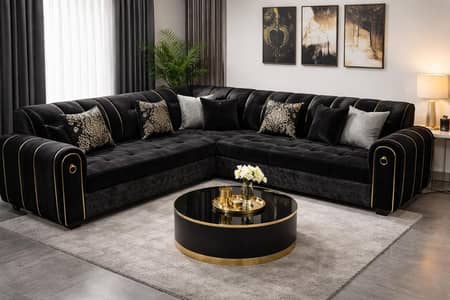 SOFA L SHAPE 7 SEATER NEW DESIGN  BRAND NEW 03261271600