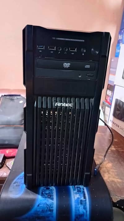 Antec computer pc tower case black only casing