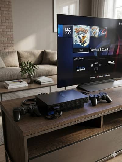 PlayStation 2 with complete accessories