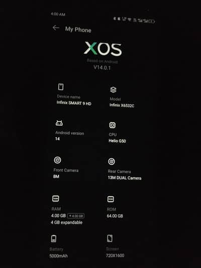 Infinix Smart 9 HD PTA Approved | 10/10 Condition | Complete Box