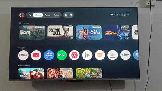Haier HQLEDP7UX 50"inch 4k Google HDR Dolby version  Atmos