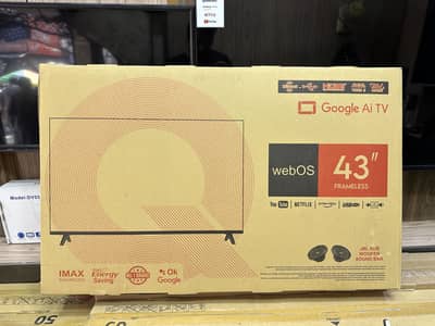 Samsung 43” Led Tv ( 2Gb ram 16Gb mem ) original 4K Ultra HD new 2026