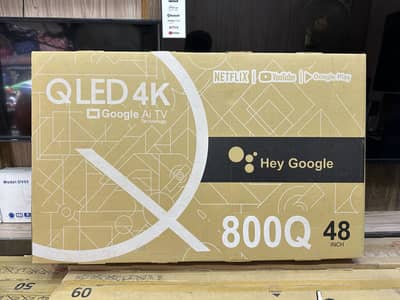 Imported 48” QLed Tv original 4K ultra HD SMART LED TV , LCD TV