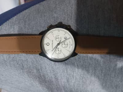 MONTBLANC watch slightly used l
