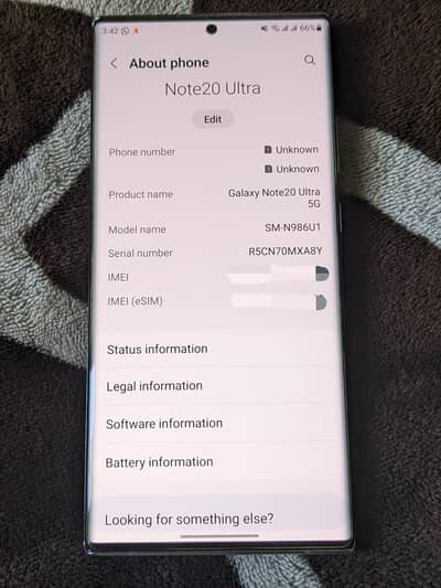 Samsung note 20 ultra 5g Approved Kit