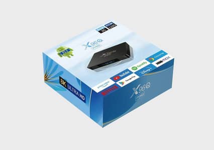 X96Q pro android Tv box ( 8Gb ram 128Gb mem ) Android 16 new version