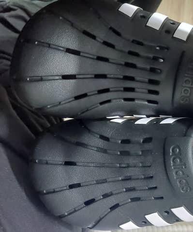 Adidas clogs up for sale.  As good as new. uk size42.