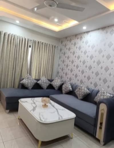 Rawalpindi Bahria town phase8 1bed brand New full furnished apartment available for rent