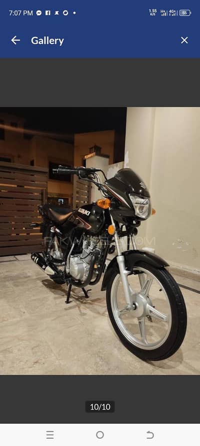 Suzuki 110 new condition quiz crazy nahi hai scratch ki guarantee hai