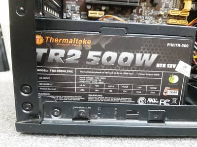 Thermaltake Tr2 500w watt psu sealed power supply gaming pc desktop co