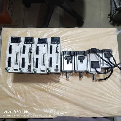 Panasonic a5 servo motor and driver available