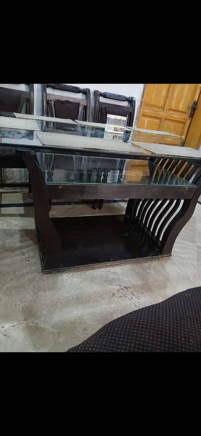 solid wood dining table