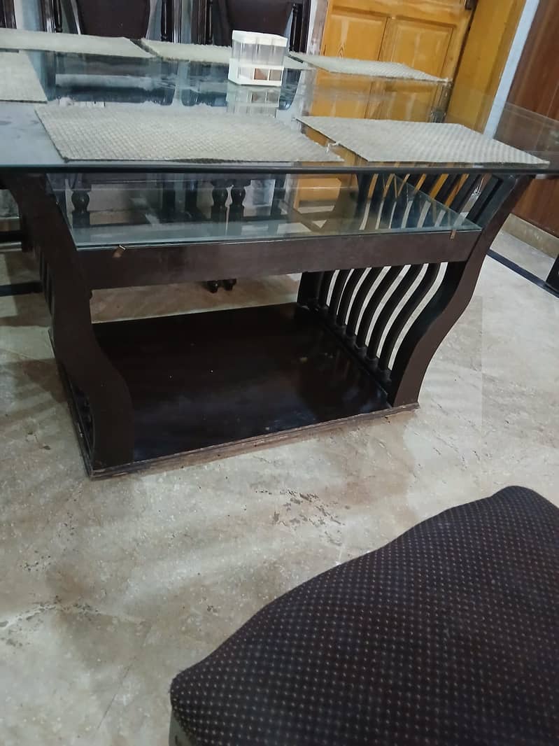 solid wood dining table 1