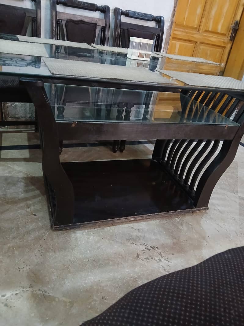 solid wood dining table 2