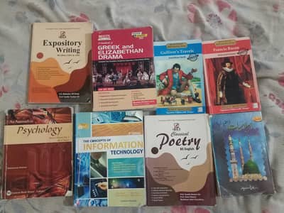 English Literature Books – Like New Condition, Reasonable Price