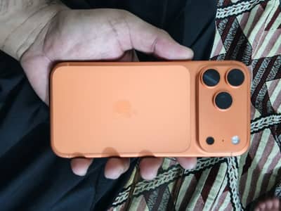 iphone 17 PRO Max PTA approve orange colour 256Gb