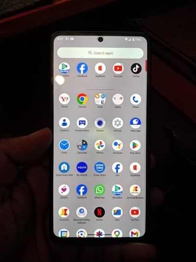 aquos r7 pta aproved dule sim