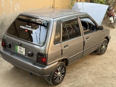 Mehran Vx Gun Mattlic color Antique Car.