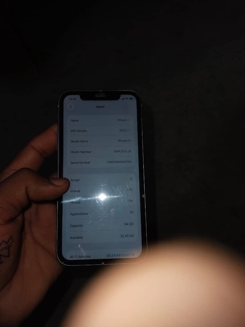 iPhone 11 10/10 betry 92 0