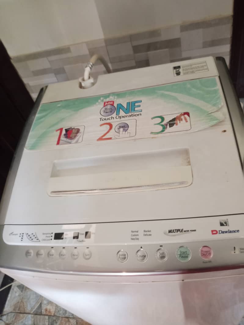Dawlance automatic washing machine 4
