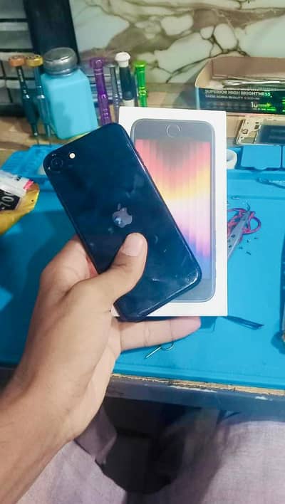 iphone se 3 non pta jv non-active 64gb buttery health96 with box chrge