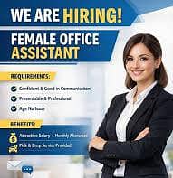 female secretary for office