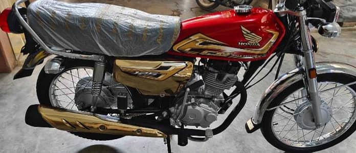 Honda cg 125 2026 Golden edition