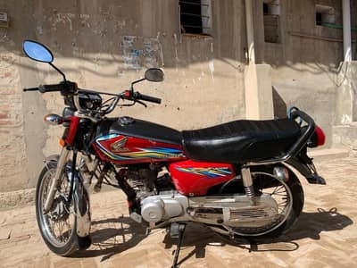 Honda 125 sale Karni ha price b monasb ha jis Bhai NY lani ha rabta ly