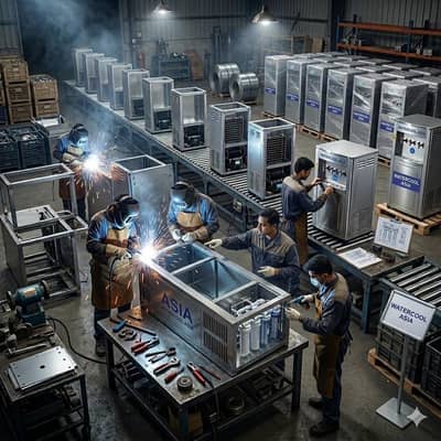 Electric water cooler/ Electric water chiller industry