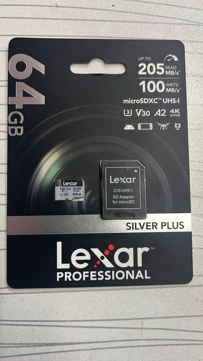 LEXAR SILVER PLUS SD CARD