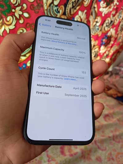 Iphone 15 128 gb Jv 10/10 100 battery health