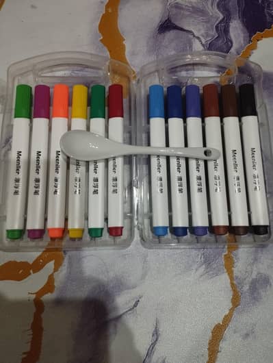 Water Color New Box Pack With Spoon