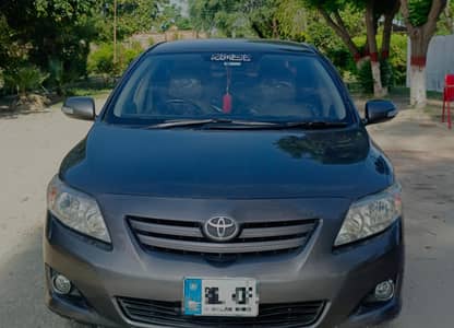 Toyota Corolla Gli Gun Mettaalic 2009 Total Genuine. . . . . Antiique Car