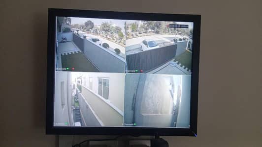 4 CCTV CAMERAS FULL PAKIG