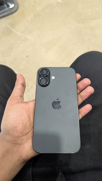 Iphone 16 black jv  with box