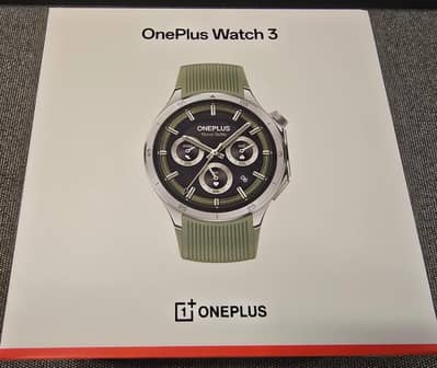 OnePlus watch 3 box packed