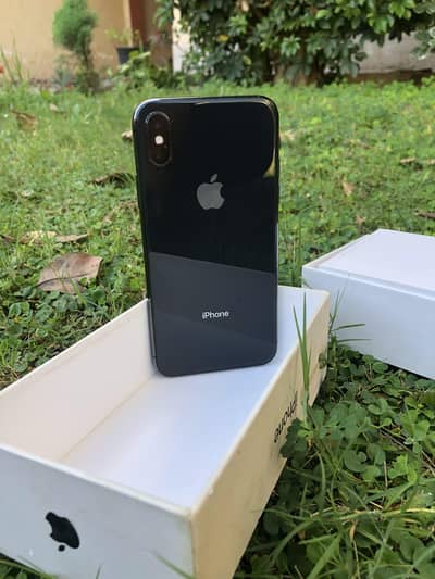 iphone x 64 gb pta approved complete box